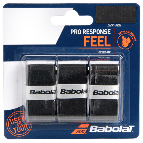 OVERGRIP BABOLAT PRO RESPONSE - PRETO